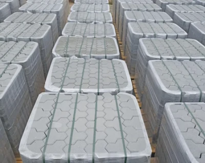 Терминальный камень "Трилистник" 197х197х100 Стандарт серый