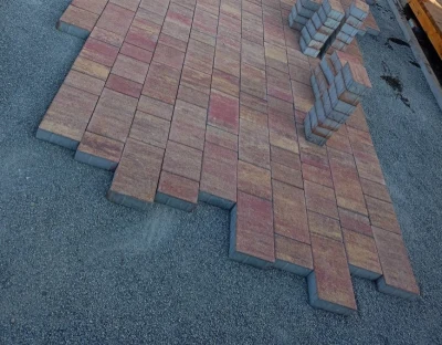 Плитка тротуарная "Городской микс" 60 мм Колормикс Алтайский Марс