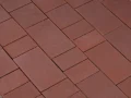 Плитка тротуарная "Городской микс" 60 мм Стандарт красный