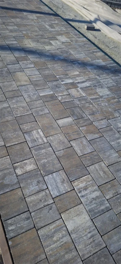 Плитка тротуарная "Городской микс" 60 мм Колормикс Карелия