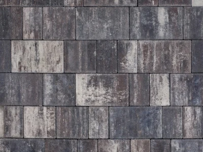 Плитка тротуарная "Городской микс" 60 мм Колормикс Камчатка